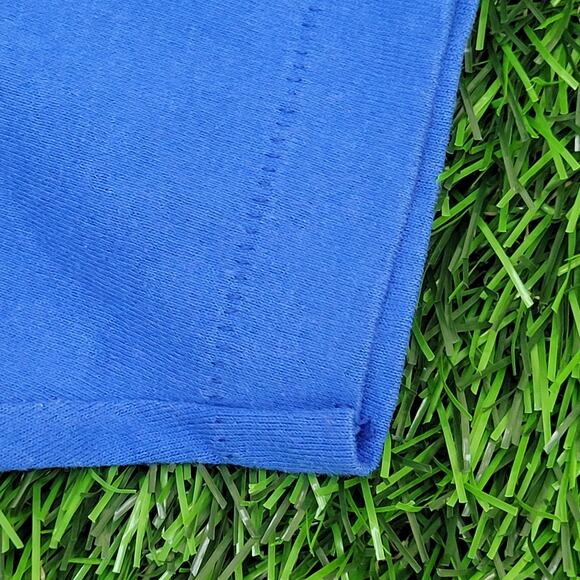 Vintage 80s Hanes Shirt XL 24x28 Blue Eagle Football USA - Picture 11 of 12